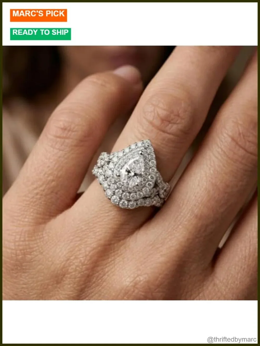 N/A elegant pear